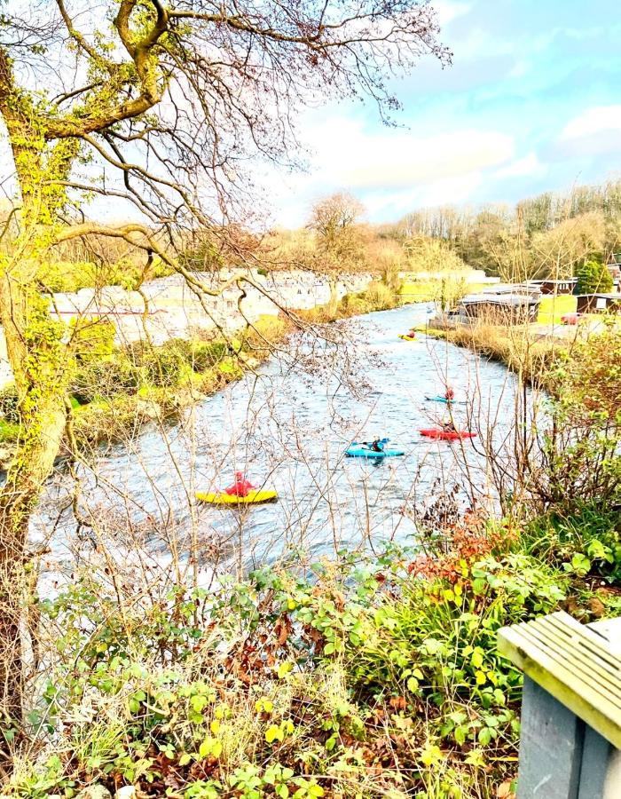 18 River View Chalet-Glan Gwna Holiday Park Caernarfon Eksteriør bilde